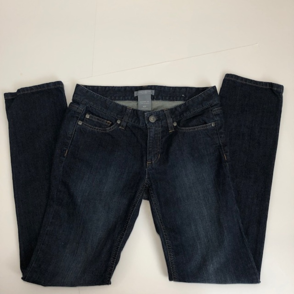 ANN TAYLOR petites modern fit lower on waist jeans